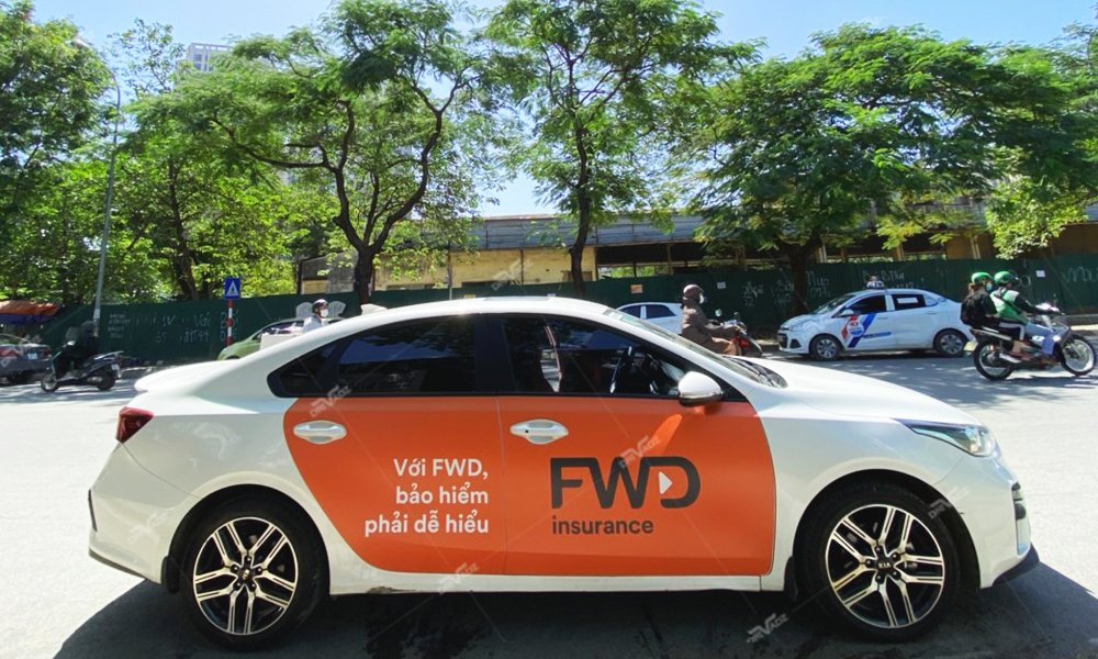 Một số hình ảnh quảng cáo driVadz cho chiến dịch FWD tại Hà Nội: 