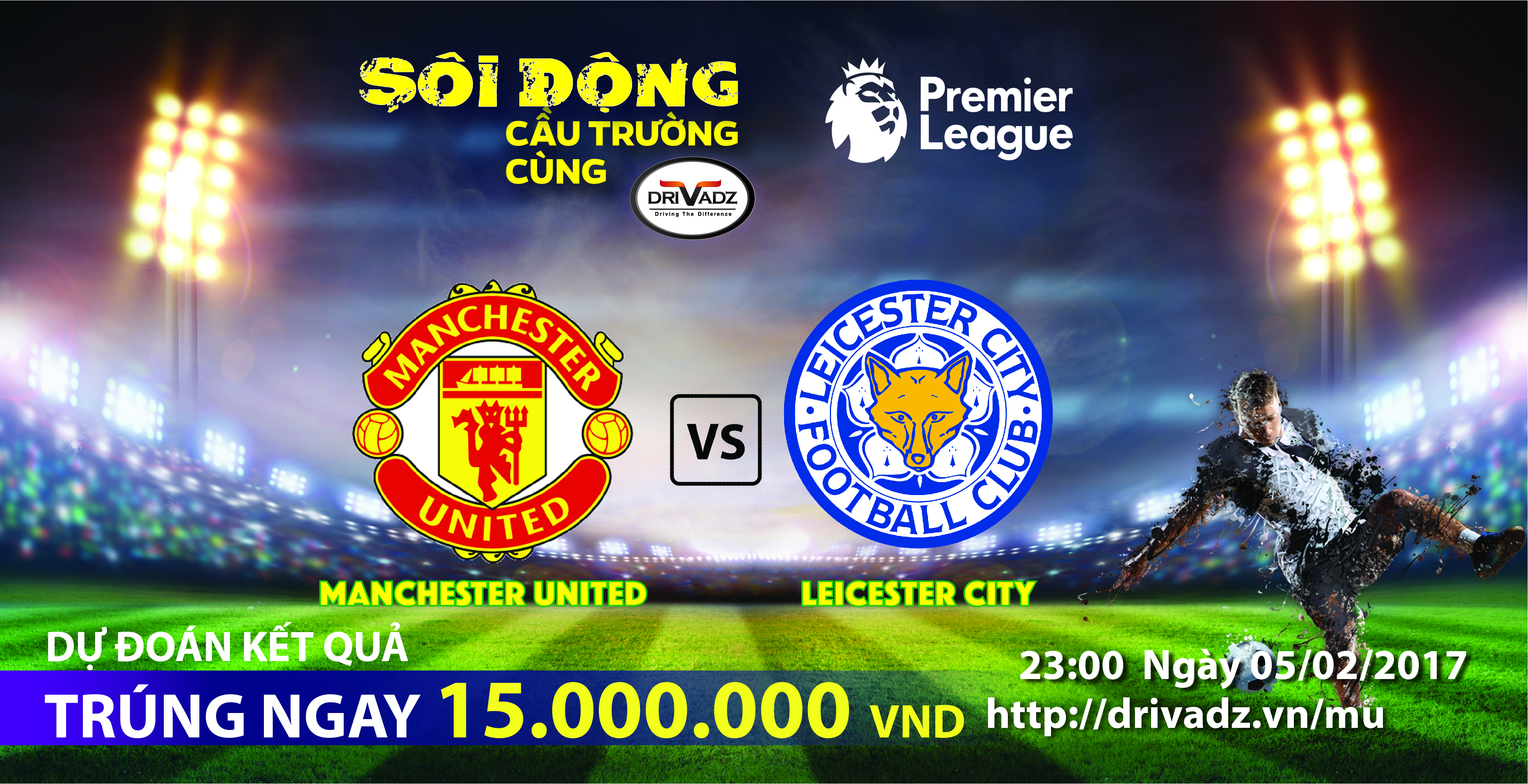 DỰ ĐOÁN KẾT QUẢ TRẬN ĐẤU GIỮA MANCHESTER UNITED VS LEICESTER ĐỂ CÓ CƠ HỘI NHẬN ĐƯỢC 15,000,000 VNĐ DỰ ĐOÁN KẾT QUẢ TRẬN ĐẤU GIỮA MANCHESTER UNITED VS LEICESTER ĐỂ CÓ CƠ HỘI NHẬN ĐƯỢC 15,000,000 VNĐ