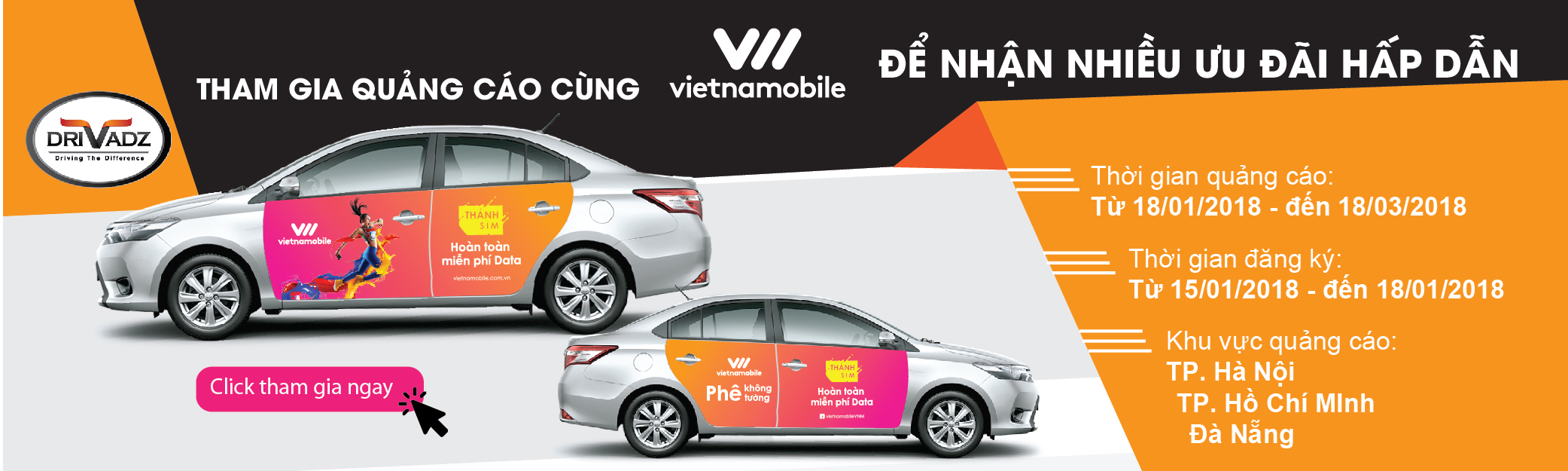 DÁN QUẢNG CÁO CÙNG VIETNAMOBILE, “PHÊ KHÔNG TƯỞNG” - THƯỞNG BẤT NGỜ DÁN QUẢNG CÁO CÙNG VIETNAMOBILE, “PHÊ KHÔNG TƯỞNG” - THƯỞNG BẤT NGỜ
