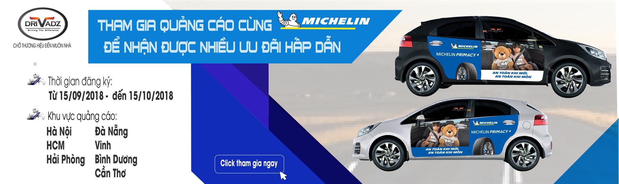 TRỞ THÀNH ĐẠI SỨ THƯƠNG HIỆU VỚI MICHELIN – AN TOÀN TRÊN MỌI NẺO ĐƯỜNG KHẮP VIỆT NAM TRỞ THÀNH ĐẠI SỨ THƯƠNG HIỆU VỚI MICHELIN – AN TOÀN TRÊN MỌI NẺO ĐƯỜNG KHẮP VIỆT NAM