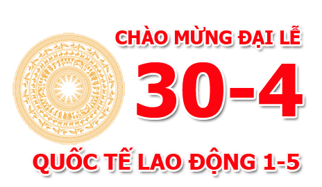 THÔNG BÁO LỊCH NGHỈ LỄ 30/04 - 01/05/2020 THÔNG BÁO LỊCH NGHỈ LỄ 30/04 - 01/05/2020